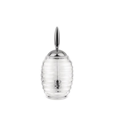 ALESSI Alessi-Honey pot Honey container with dispenser and lid